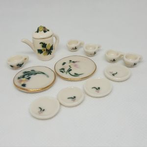 Vintage Dollhouse Dish Set